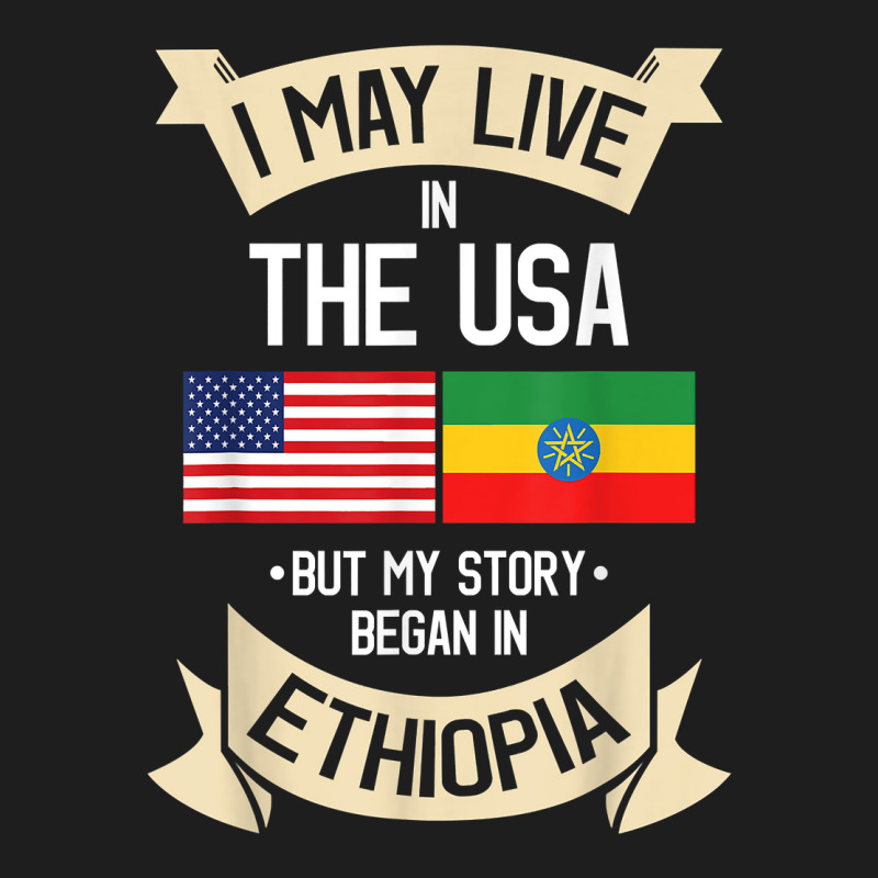 Ethiopian Ethiopia T Shirt Gift For Ethiopian People Classic T-shirt by cm-arts | Artistshot