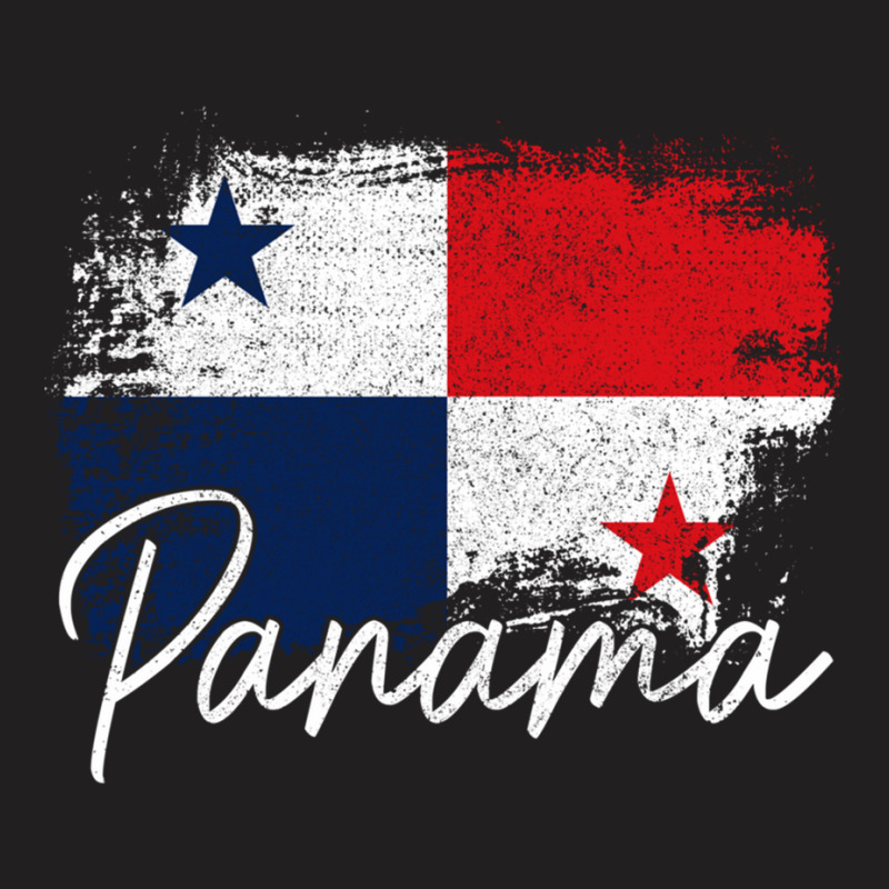 Panama Vintage Flag Panamanian Pride Roots African Pullover Hoodie T-Shirt by cm-arts | Artistshot