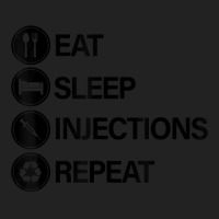 Eat Sleep Injections Repeat Filler Nurse Injector T Shirt Backpack | Artistshot