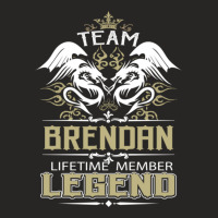 Brendan Name T Shirt -  Team Brendan Lifetime Member Legend Name Gift Ladies Fitted T-shirt | Artistshot