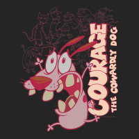 Courage The Cowardly Dog Running Scared Unisex Hoodie | Artistshot