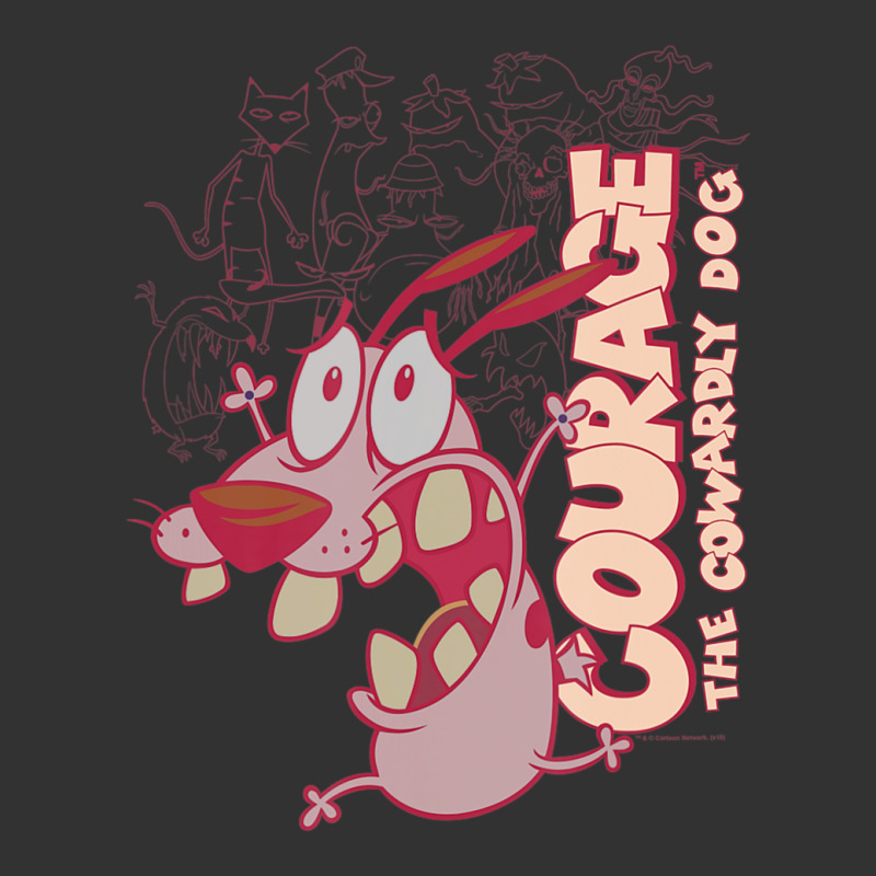 Courage The Cowardly Dog Running Scared Baby Bodysuit by cm-arts | Artistshot