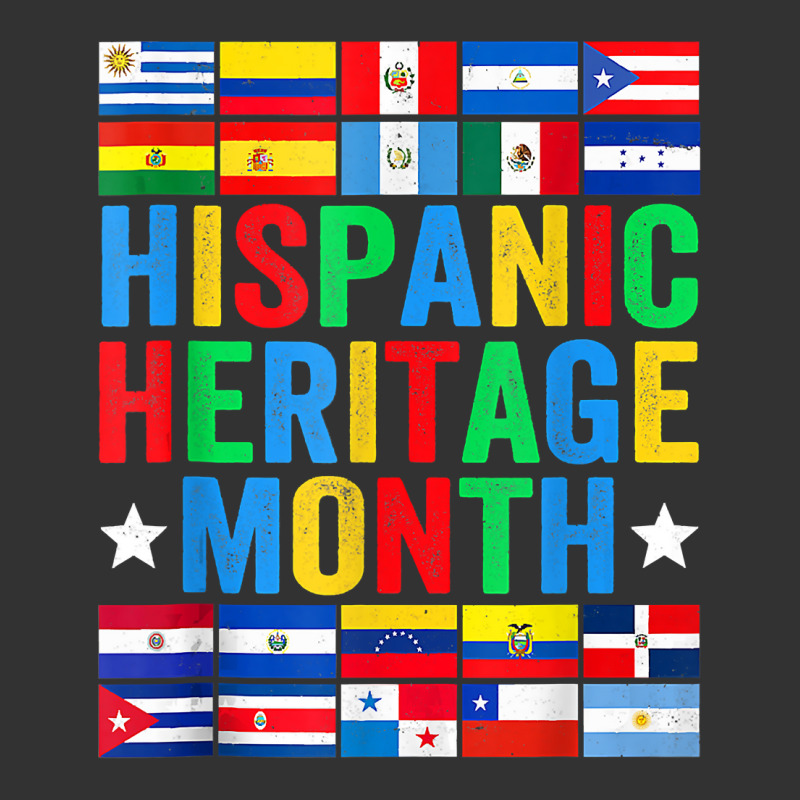 Latin Countries Flag Hispanic Heritage Month Latino Pride T Shirt Baby Bodysuit by cm-arts | Artistshot