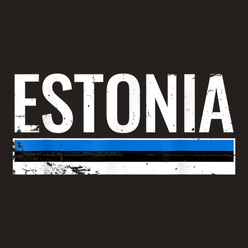 Estonia Proud Estonian Flag T Shirt Tank Top | Artistshot