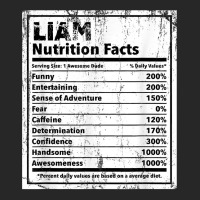 Liam Nutrition Facts Funny Name Humor Nickname Sarcasm T Shirt Men's T-shirt Pajama Set | Artistshot