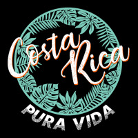 Costa Rica Pura Vida Beach Or Travel Top Adjustable Cap | Artistshot