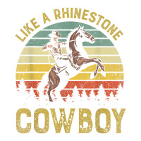 Like A Rhinestone Cowboy Vintage Western Rodeo Country Music T Shirt Youth Sweatshirt | Artistshot