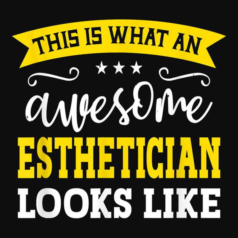 Esthetician Job Title Employee Funny Worker Esthetician T Shirt Crop Top | Artistshot