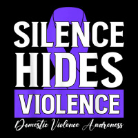 Silence Hides Violence   Domestic Violence Awareness Ribbon T Shirt Toddler Sweatshirt | Artistshot