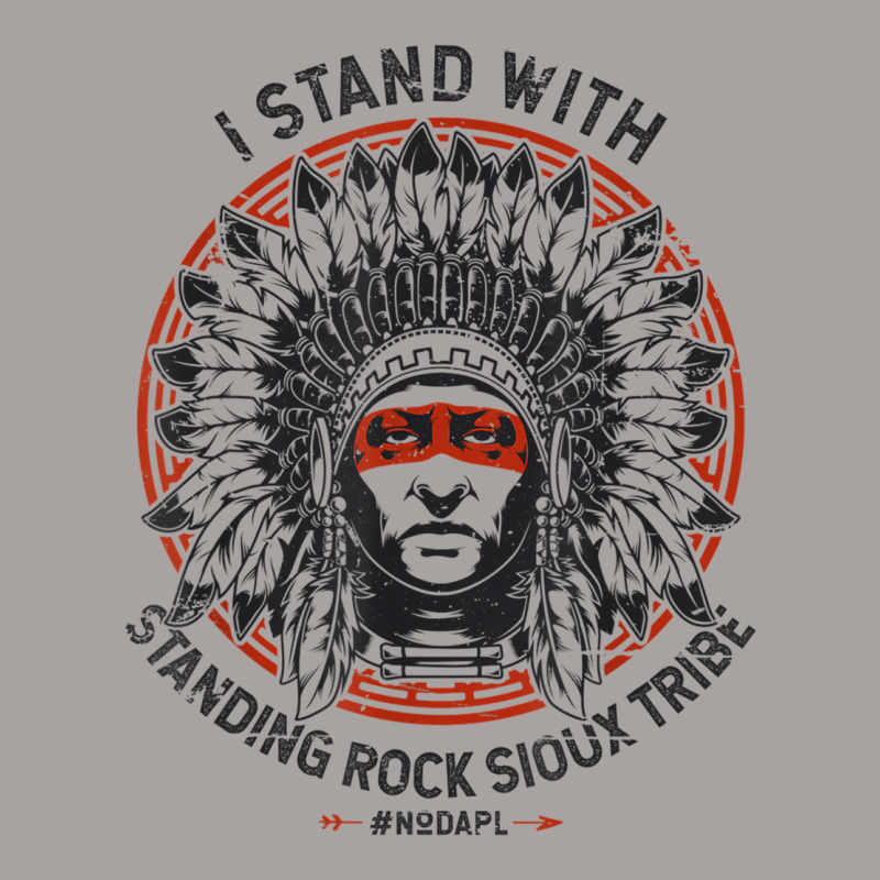 I Stand With Standing Rock Sioux Nodapl Native Pride T Shirt Racerback Tank by cm-arts | Artistshot