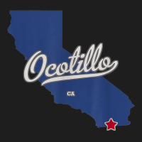 Ocotillo California Ca Map T Shirt Classic T-shirt | Artistshot