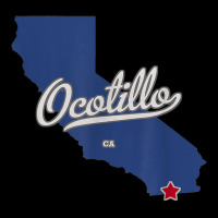 Ocotillo California Ca Map T Shirt Unisex Jogger | Artistshot