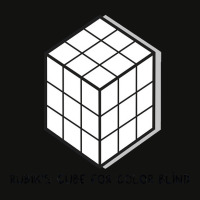 Rubik's Cube Blind, Rubik's Cube Blind Vintage, Rubik's Cube Blind Art Scorecard Crop Tee | Artistshot