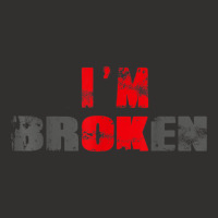 I'm Ok I'm Broken Invisible Illness Men Women I Am Ok Broken T Shirt Champion Hoodie | Artistshot