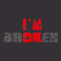 I'm Ok I'm Broken Invisible Illness Men Women I Am Ok Broken T Shirt Vintage Hoodie And Short Set | Artistshot