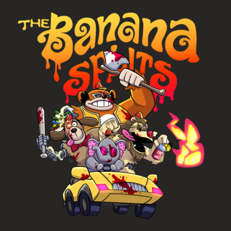 Banana Splits Fresh Design Ladies Fitted T-Shirt by Kemriban527 | Artistshot