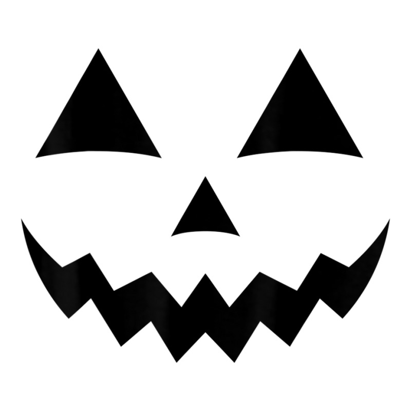 Custom Halloween Costume Jack O Lantern Pumpkin Face T Shirt Sticker By ...
