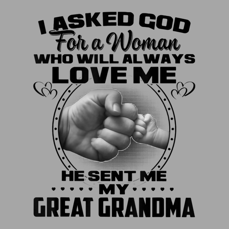 I Asked God For A Woman Who Will Always Love Me He Sent Me T Shirt Toddler Sweatshirt by cm-arts | Artistshot