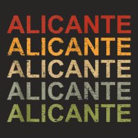 Retro Alicante, Spain Travel, Spain Pride, Alicante Zip Hoodie Ladies Fitted T-shirt | Artistshot