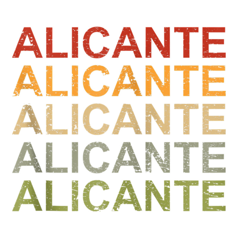 Retro Alicante, Spain Travel, Spain Pride, Alicante Zip Hoodie Baby Tee by cm-arts | Artistshot