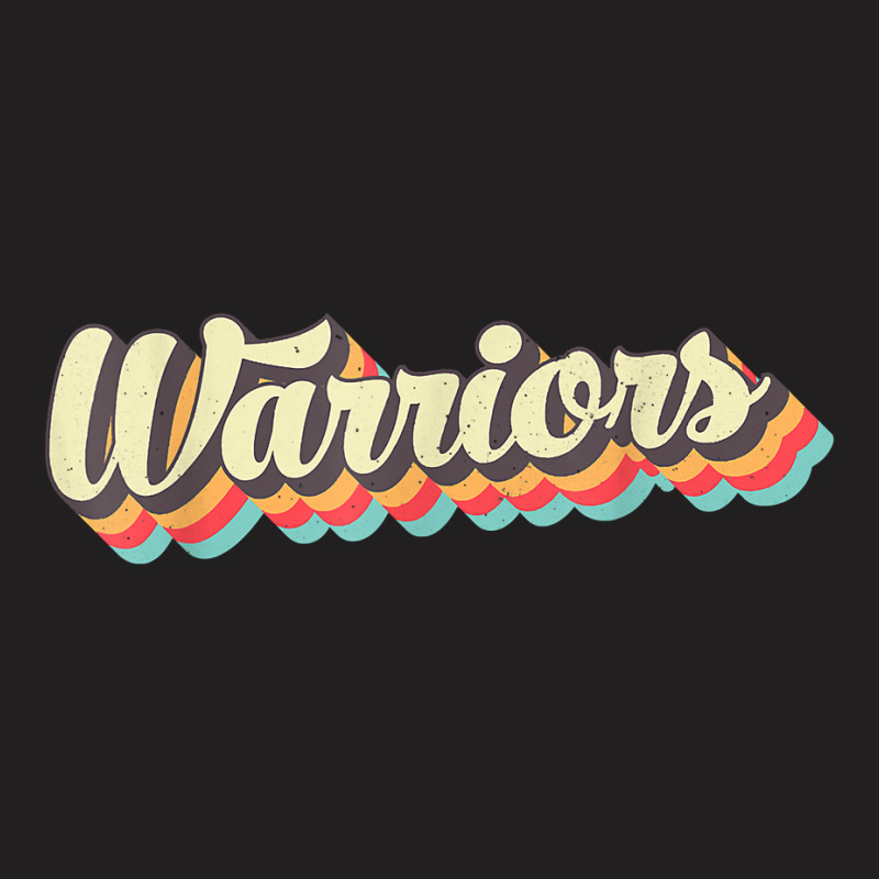 Warriors Sports Name Vintage Retro Gift Men Women T Shirt T-shirt | Artistshot