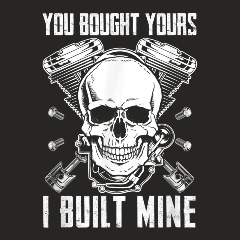 You Bought Yours I Built Mine Diesel Engine T Shirt Ladies Fitted T-Shirt by cm-arts | Artistshot