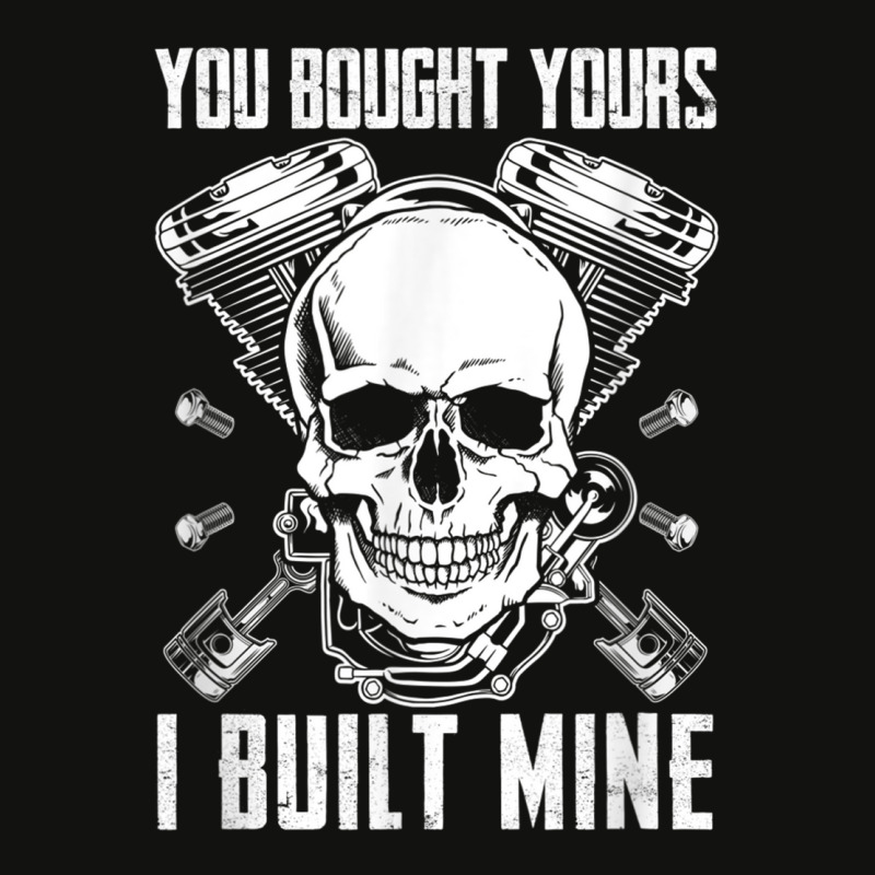 You Bought Yours I Built Mine Diesel Engine T Shirt Scorecard Crop Tee by cm-arts | Artistshot