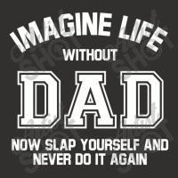 Imagine Life Without Dad Champion Hoodie | Artistshot