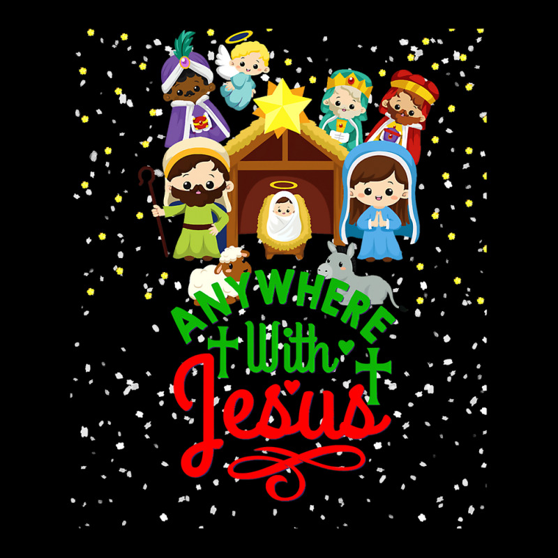 Christian Christmas Nativity Holy Night Birth Jesus Christ Religious 2 Unisex Jogger by coolquirrell | Artistshot