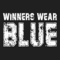 Winners Wear Blue Color War Camp Team Game Comp Boys Novelty T Shirt Ladies Polo Shirt | Artistshot