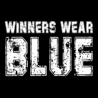 Winners Wear Blue Color War Camp Team Game Comp Boys Novelty T Shirt Cropped Sweater | Artistshot