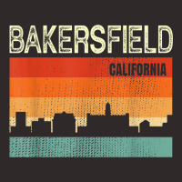 Bakersfield California Town Skyline Racerback Tank | Artistshot