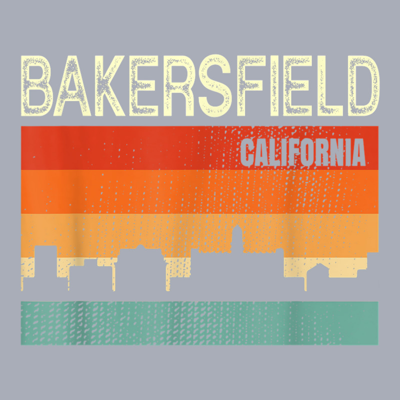 Bakersfield California Town Skyline Tank Dress by Color | Artistshot