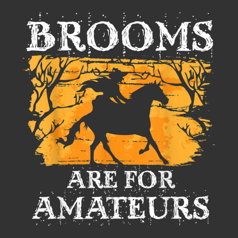 Brooms Are For Amateurs   Halloween Horse Witch Equestrian Baby Bodysuit by Fashonus | Artistshot