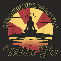 The Divinity Is Within You Reiki Healing Master Ladies Fitted T-shirt | Artistshot