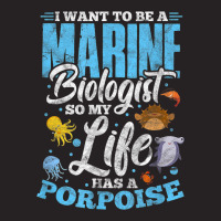 I Want To Be Marine Biologist So Life Has A Porpoise Grunge Vintage Cap | Artistshot