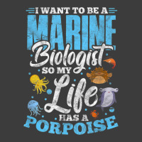 I Want To Be Marine Biologist So Life Has A Porpoise Grunge Men's Polo Shirt | Artistshot