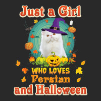 Just A Girl Who Loves Persian Cat And Halloween Witch Printed Hat | Artistshot