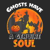 Ghosts Have A Genuine Soul Funny Halloween Quote Classic Printed Hat | Artistshot