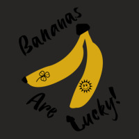 Bananas Are Lucky Ladies Fitted T-shirt | Artistshot