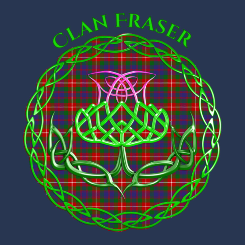 Fraser Scottish Tartan Celtic Thistle Ladies Denim Jacket by Kosdapen517 | Artistshot