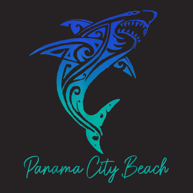 Panama City Beach Fl Shark Scuba Diving Surfer Florida Surf T Shirt Vintage Cap by cm-arts | Artistshot