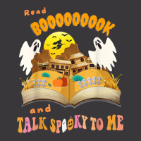 Talk Spooky To Me ,read Book, Halloween Vibes, Ghost, Funny T Shirt Ladies Curvy T-shirt | Artistshot