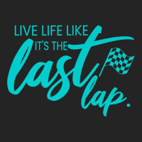 Car Racing Quote Live Life Like It's The Last Lap Racetrack Premium T 3/4 Sleeve Shirt | Artistshot