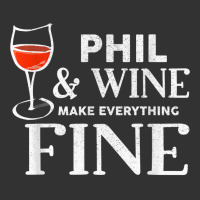 Phil And Wine Make Everything Fine T Shirt Name Phils T Shirt Baby Bodysuit | Artistshot