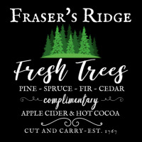 Fraser's Ridge Christmas Trees Holiday Adjustable Cap | Artistshot