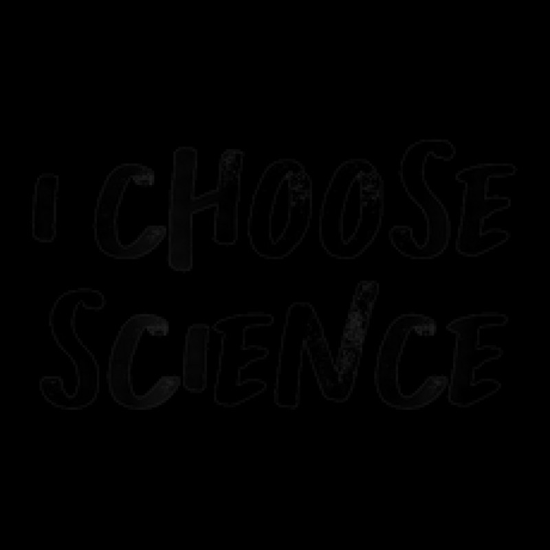 Vintage Style I Choose Science Text Funny Handwriting Saying V-neck Tee | Artistshot