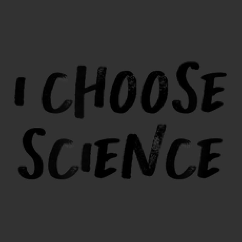 Vintage Style I Choose Science Text Funny Handwriting Saying Baby Bodysuit | Artistshot