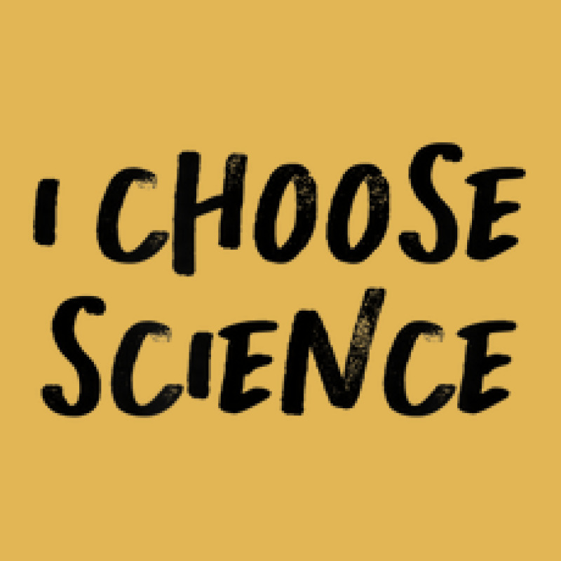 Vintage Style I Choose Science Text Funny Handwriting Saying Vintage Hoodie And Short Set | Artistshot