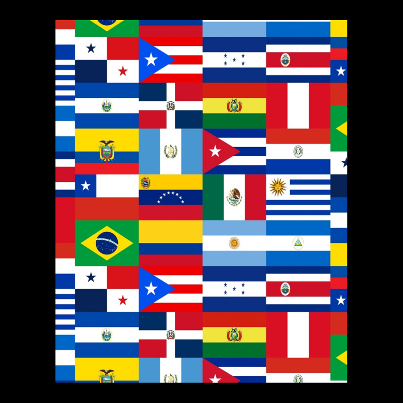 Flags Of Latin America Legging by OrlandoChase | Artistshot